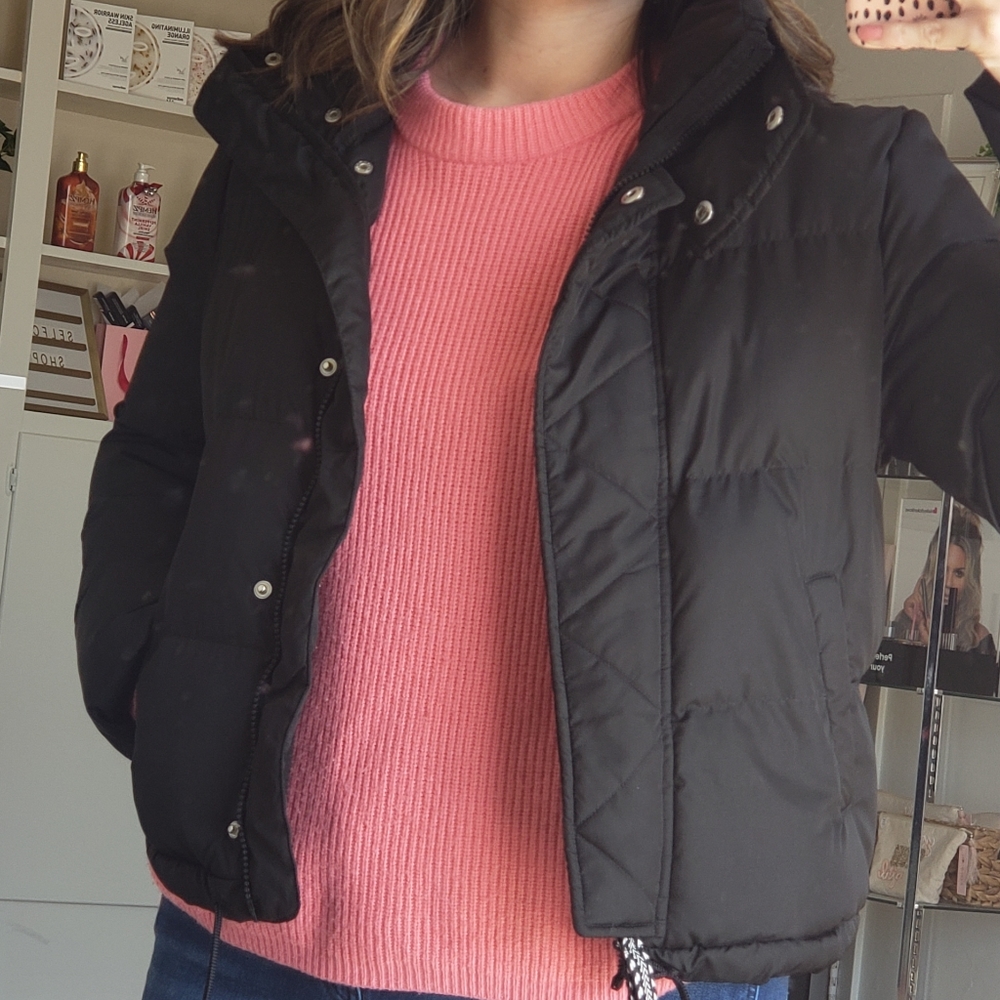 GB Black Puffer Jacket - Picture 12 of 12